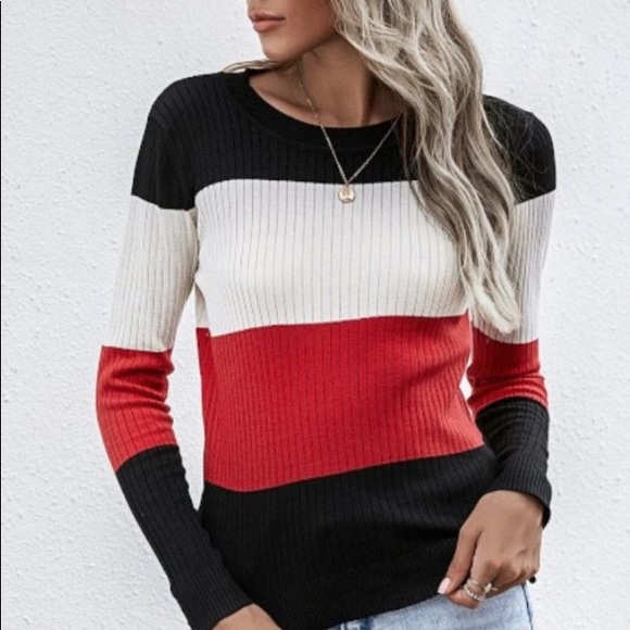 Color Block Sweater - Picture 7 of 9